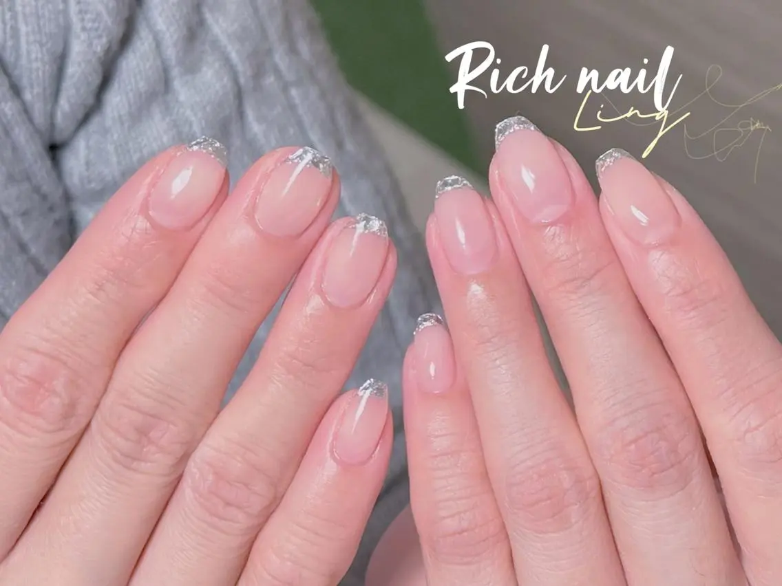 ネイル ハンドネイル ハンドケア Rich Nail 🤲🏻梨央のネイルデザイン