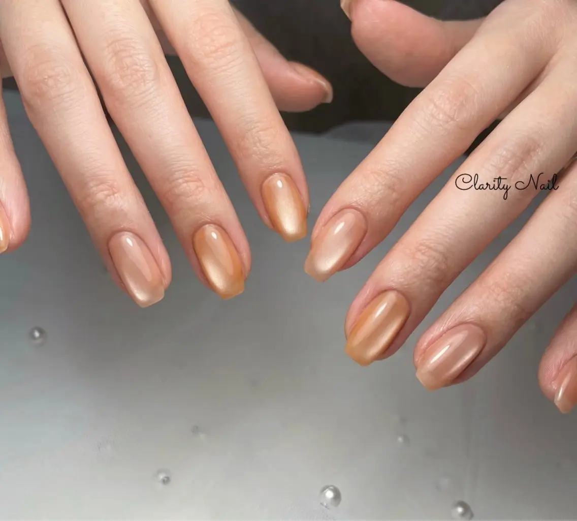 ネイル ワンカラーネイル ハンドネイル Clarity Nailのネイルデザイン