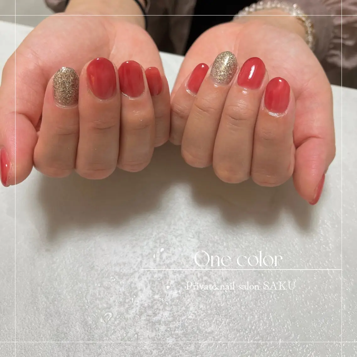 ネイル ハンドネイル SAKU nail 作島茜のネイルデザイン
