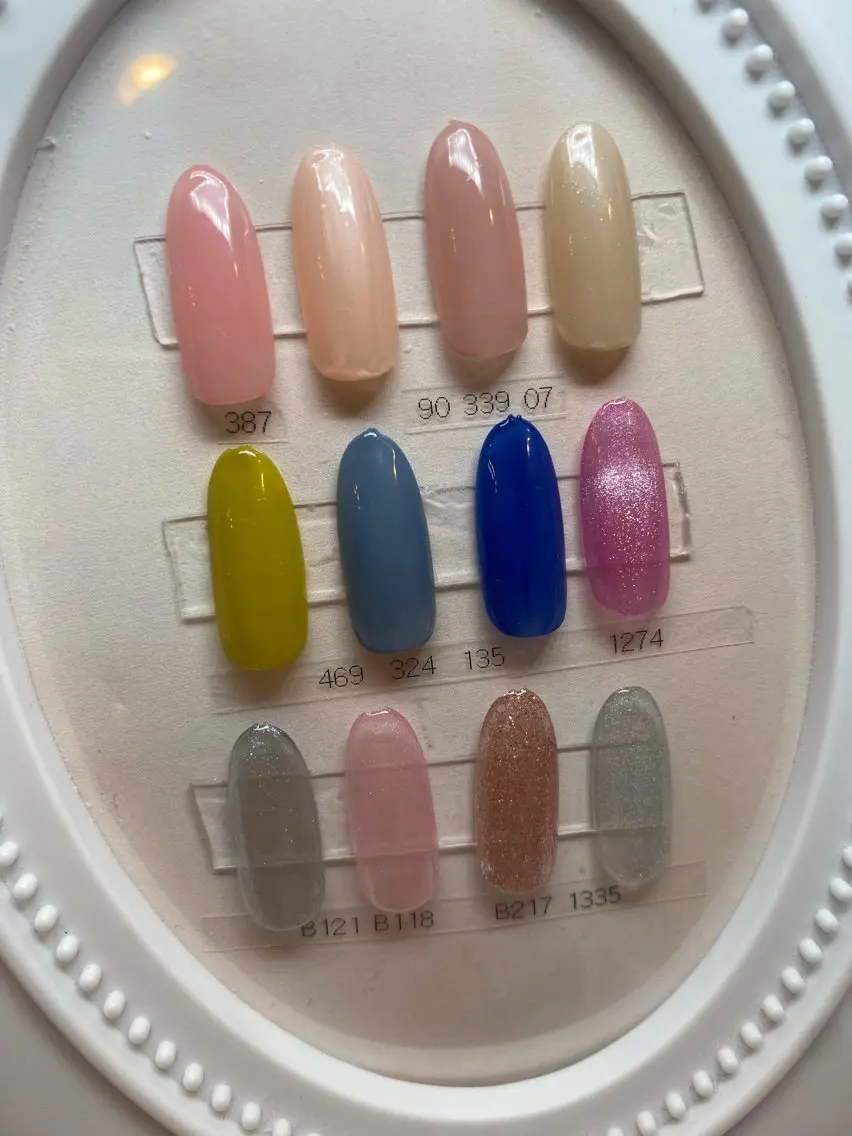 【10本チップ長さだし】オフなしワンカラー💅の写真