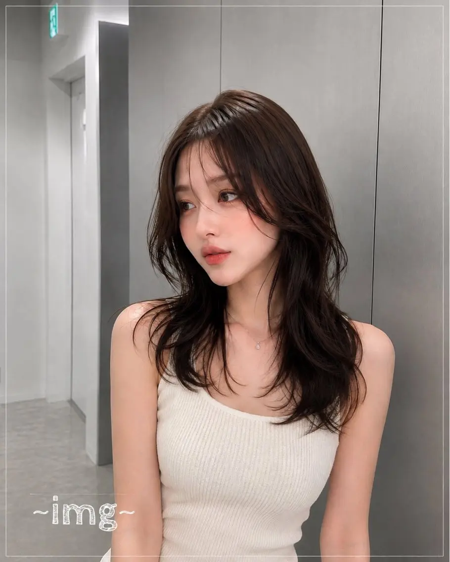ロング カット ヘアカラー トリートメント 透明感🤍×髪質改善 🫧Kaitoのヘアスタイル