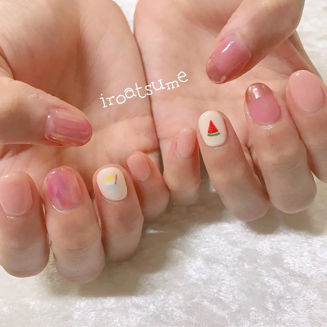 ネイル nail salon iroatsumeのネイルデザイン