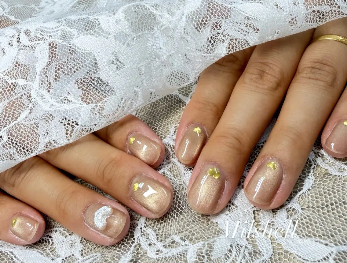 ネイル Milshell nailのネイルデザイン