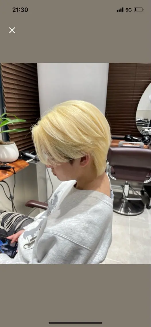 ショート 高橋 駿斗のヘアスタイル