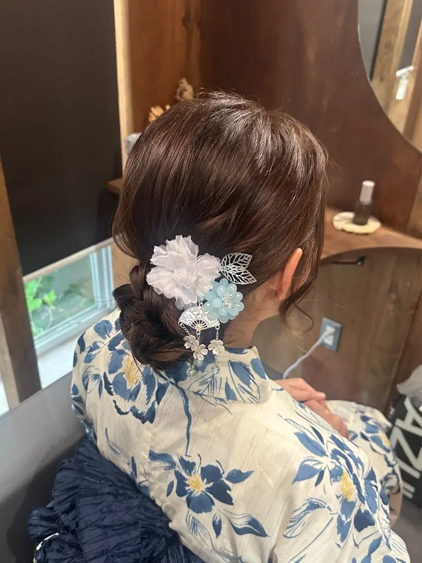 ヘアアレンジ さとう めいのヘアスタイル
