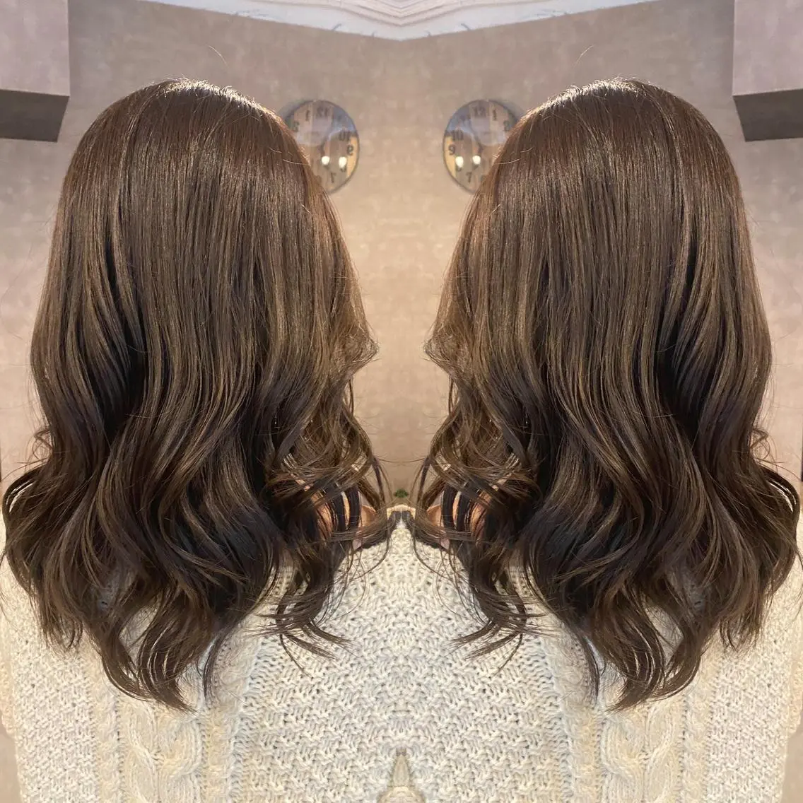 ロング カラー tocca 💜石田愛結💜のヘアスタイル