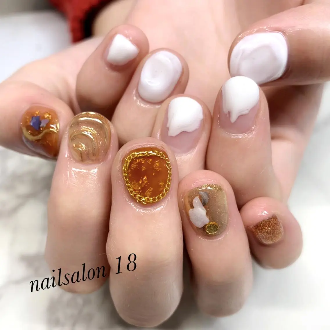 メンズ ネイル nail salon 18.のネイルデザイン