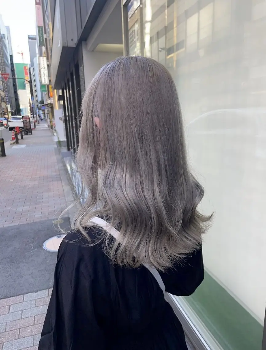 セミロング ヘアアレンジ カラー ヘアカラー トリートメント ヘッドスパ ヘアセット 🪞【公式】表参道 🪞knot🪞のヘアスタイル