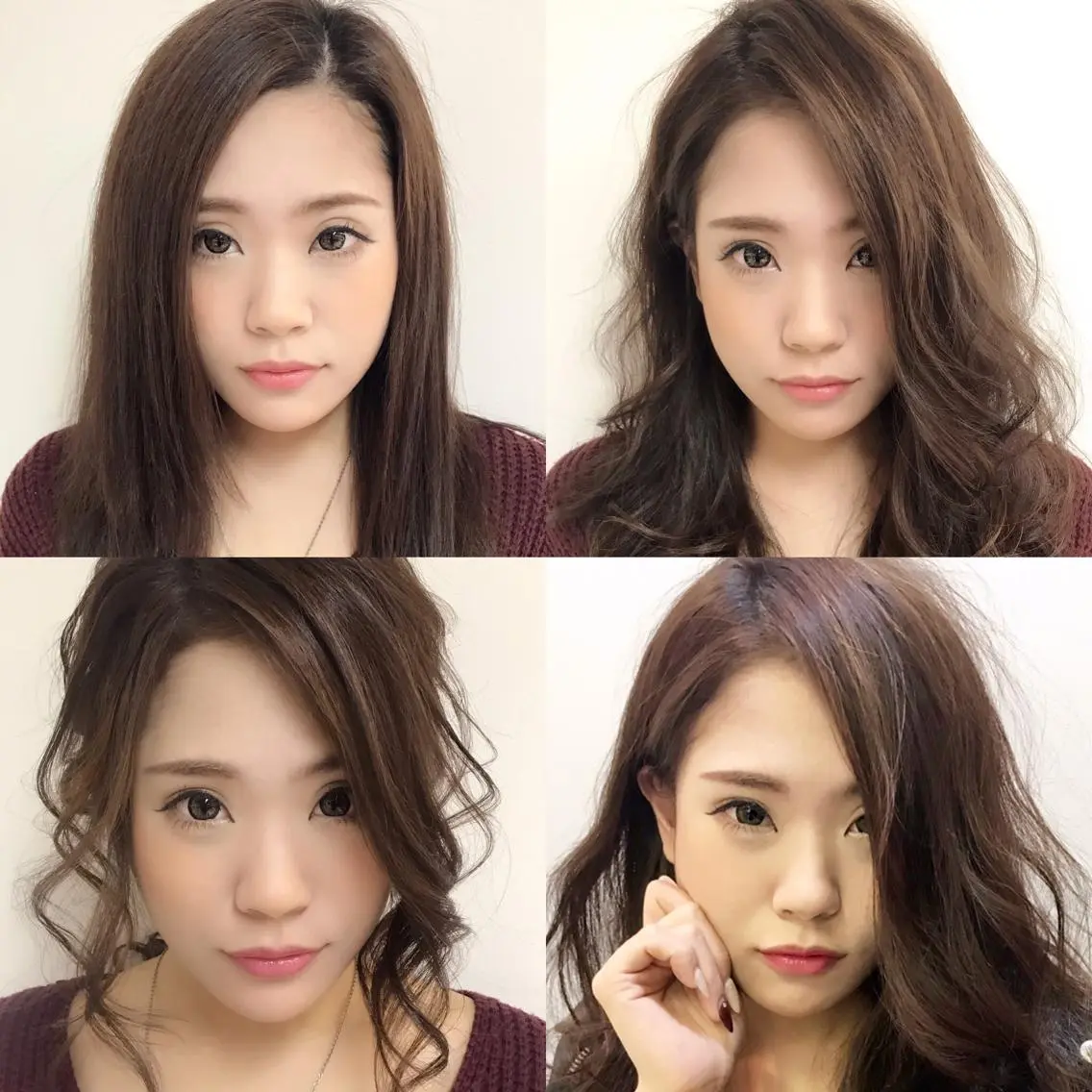 セミロング カラー パーマ ヘアアレンジ ネイル マツエク・マツパ 吉川 宙翔のヘアスタイル