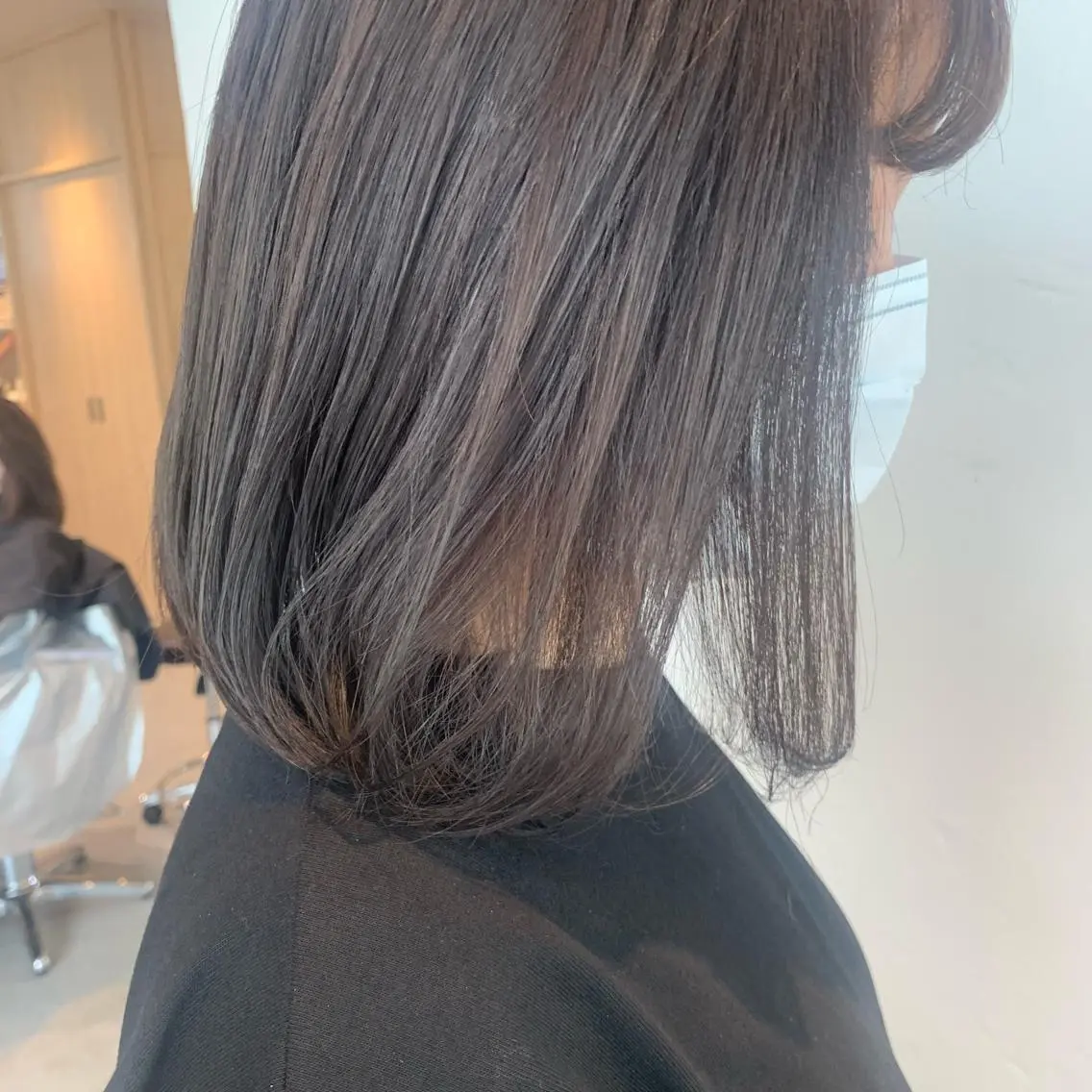 ミディアム カラー RISAKO レイヤーカット🎀のヘアスタイル