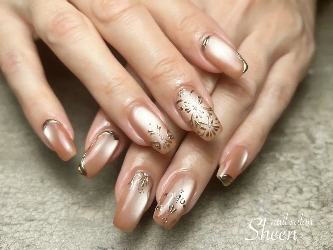 ネイル ハンドネイル ネイルサロン sheenのネイルデザイン