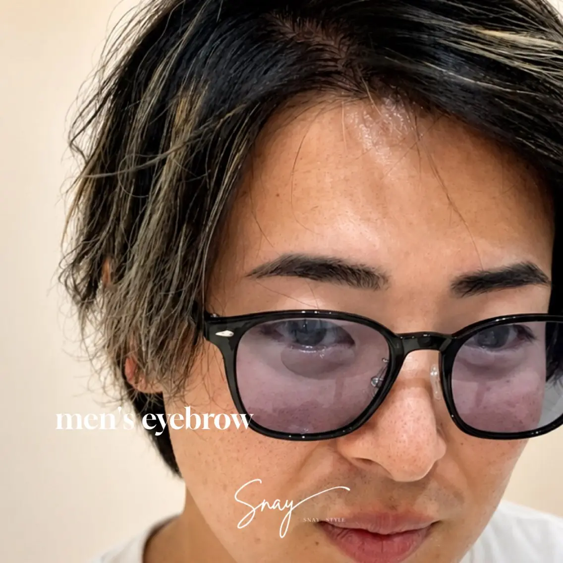 男性限定💁🏻‍♂️眉毛スタイリング激安モデル🪐注意事項しっかりご確認下さい！間引き可能◎の写真