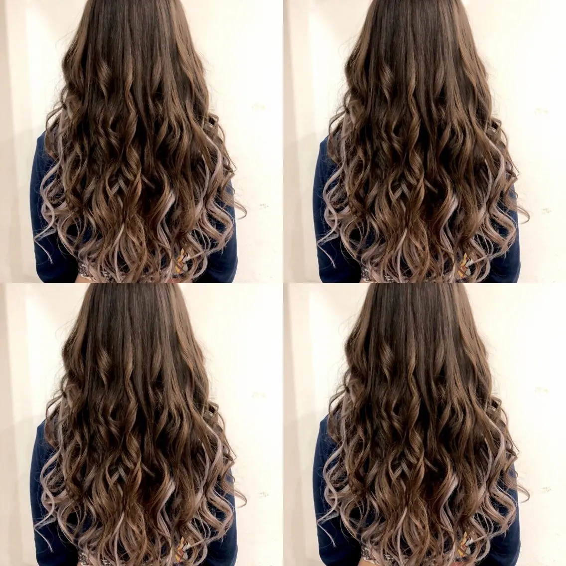 ロング カラー シルバー 🌷MAYU 🌷のヘアスタイル