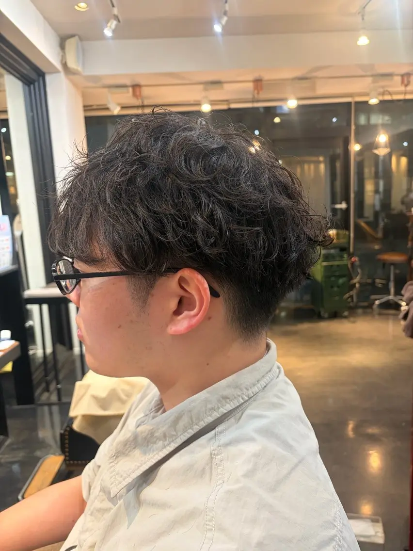 パーマ 田邉 莉陸のヘアスタイル