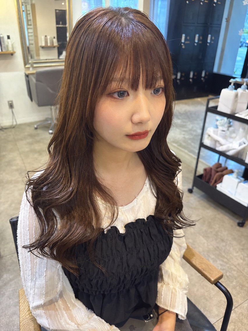 ロング 反橋 聖のヘアスタイル