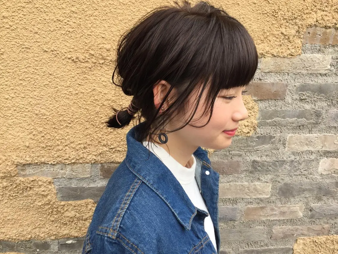ショート カラー ヘアアレンジ ITO YUKIのヘアスタイル