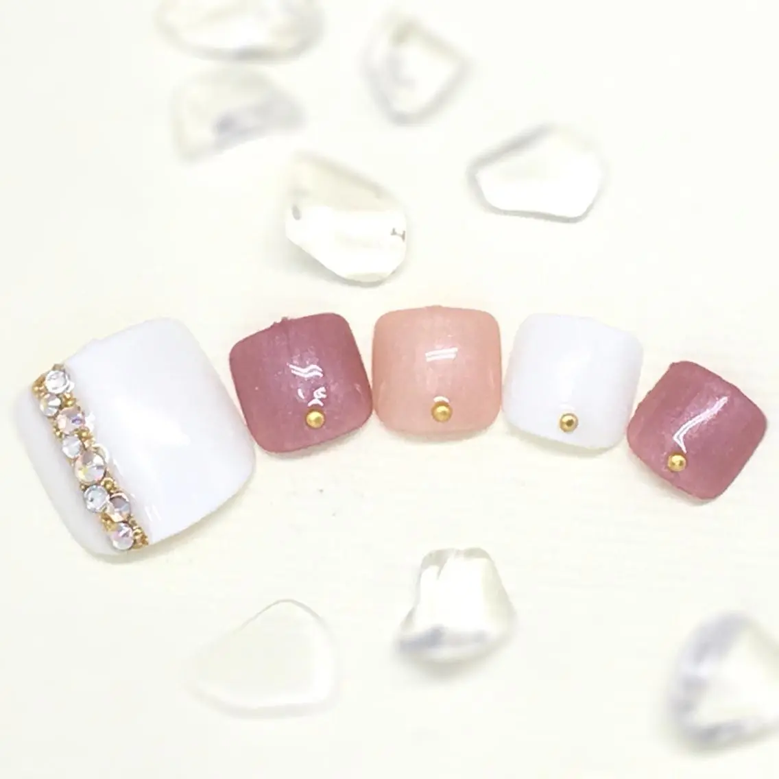 ネイル フットネイル シンプルネイル papii☆ kurodaのネイルデザイン