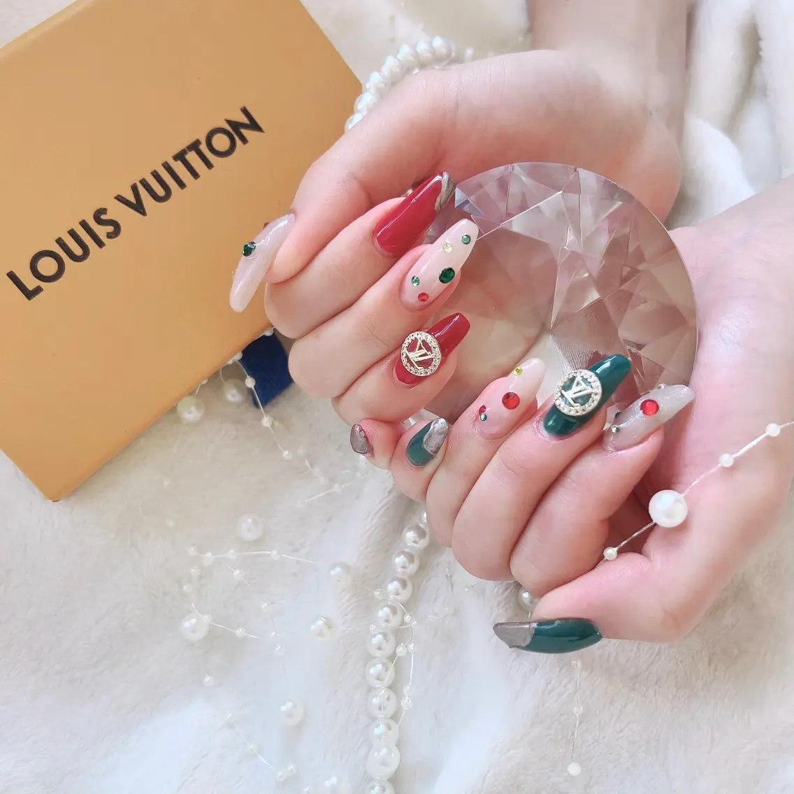 ネイル 冬ネイル クリスマス Nail salon suuのネイルデザイン