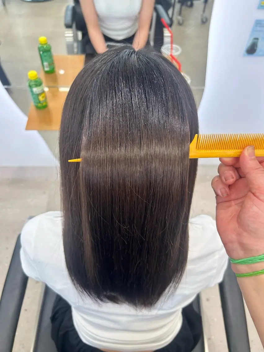 ミディアム 阿波 叶花のヘアスタイル