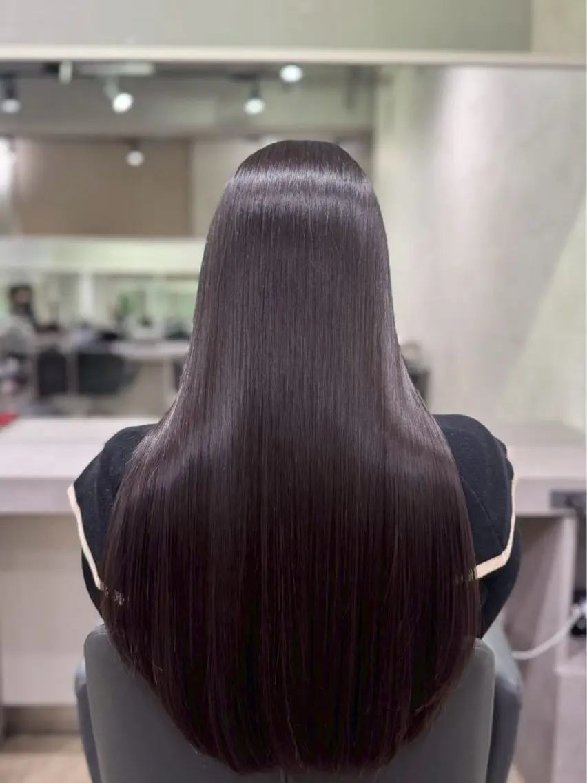 ロング ヘアカラー トリートメント 佐藤優晟/カラー/ 癖毛ショート/表参道のヘアスタイル