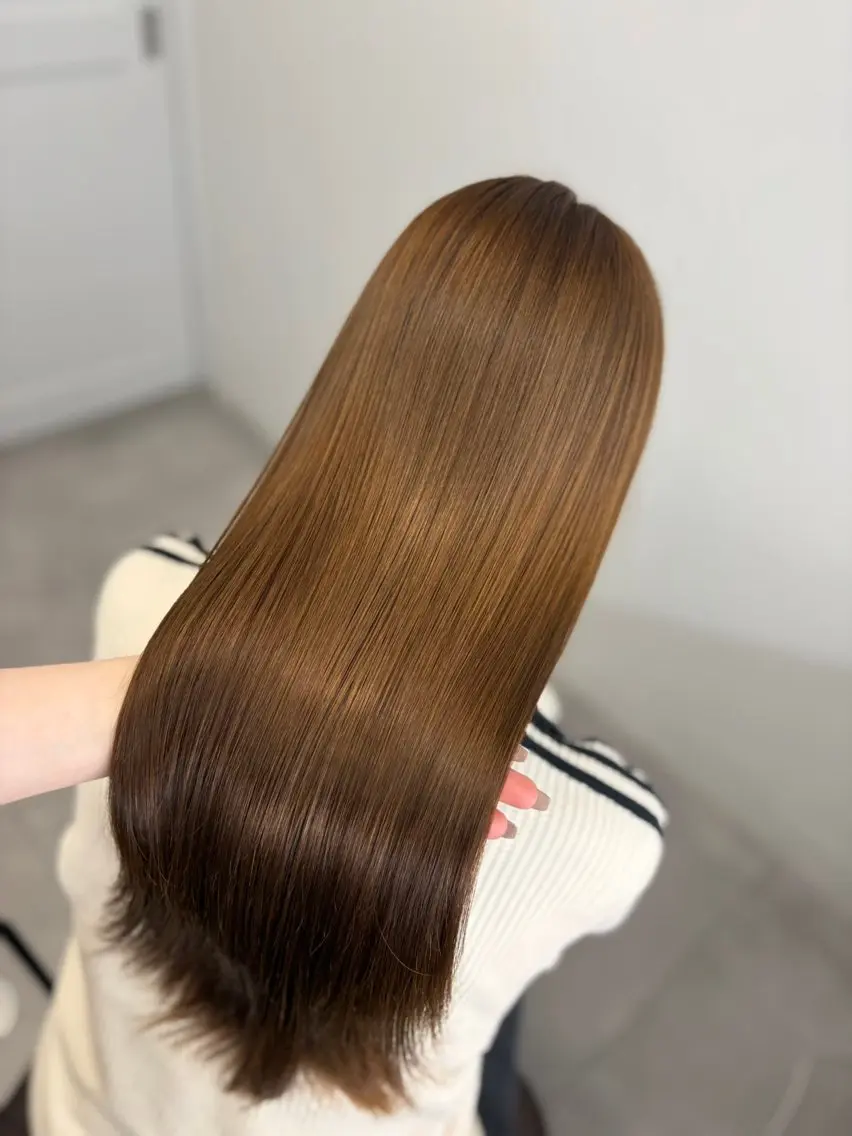 ロング カラー ヘアアレンジ RIKO 表参道美容師のヘアスタイル
