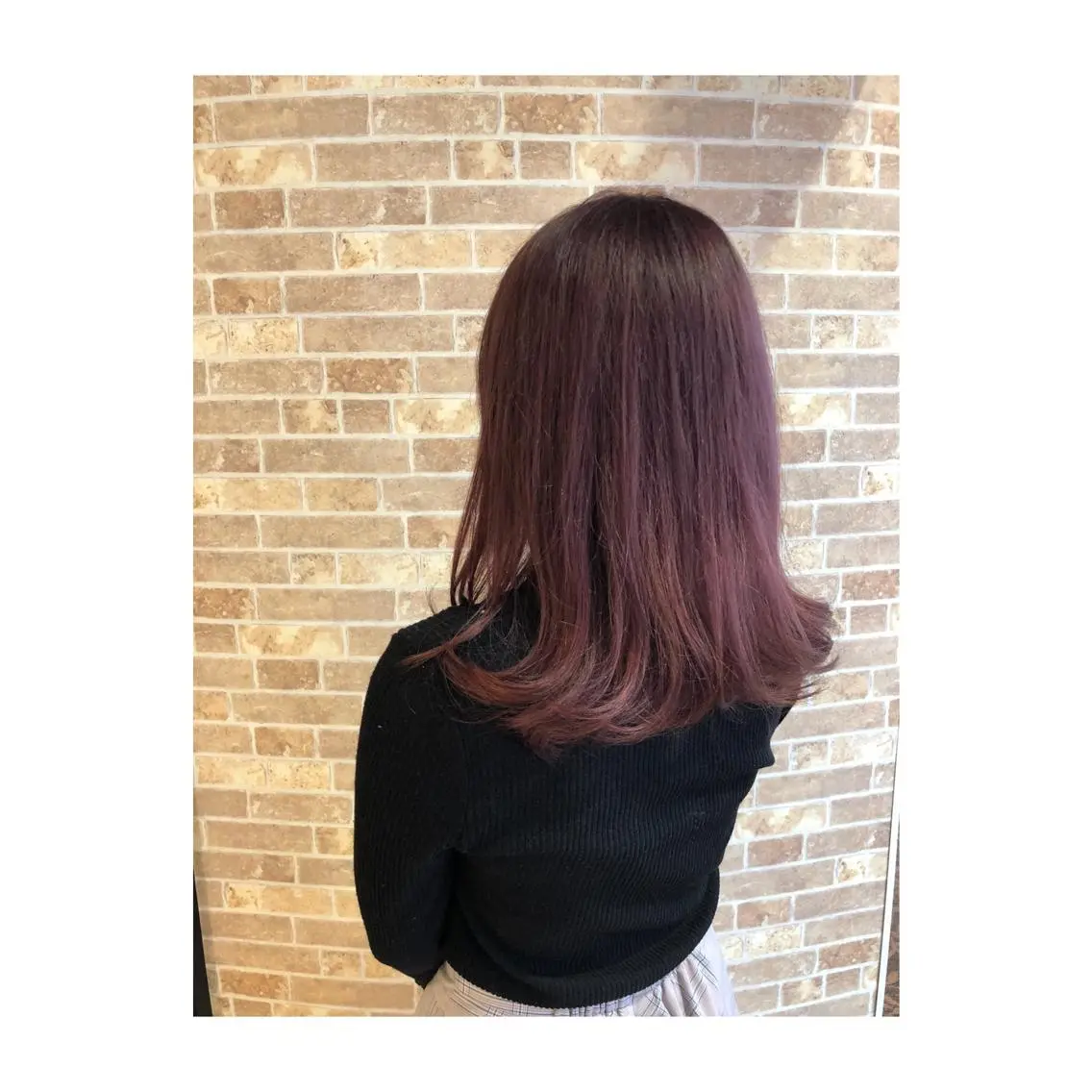 ミディアム カラー 中野 竜介のヘアスタイル