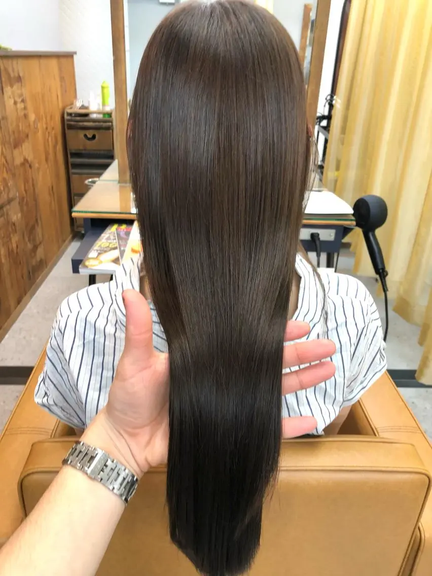 カット+髪質改善トリートメントの写真