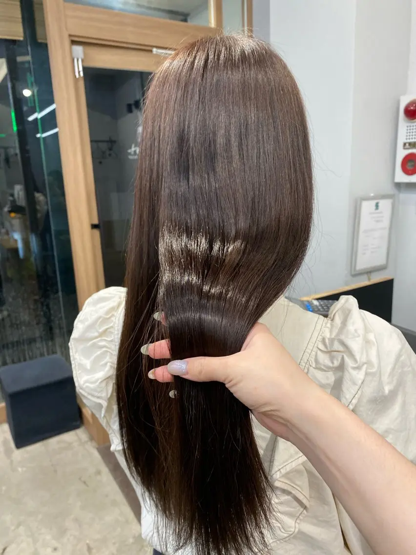 ロング カラー ブリーチ トリートメント 🐾Libero🐾 柏　KONOMIのヘアスタイル