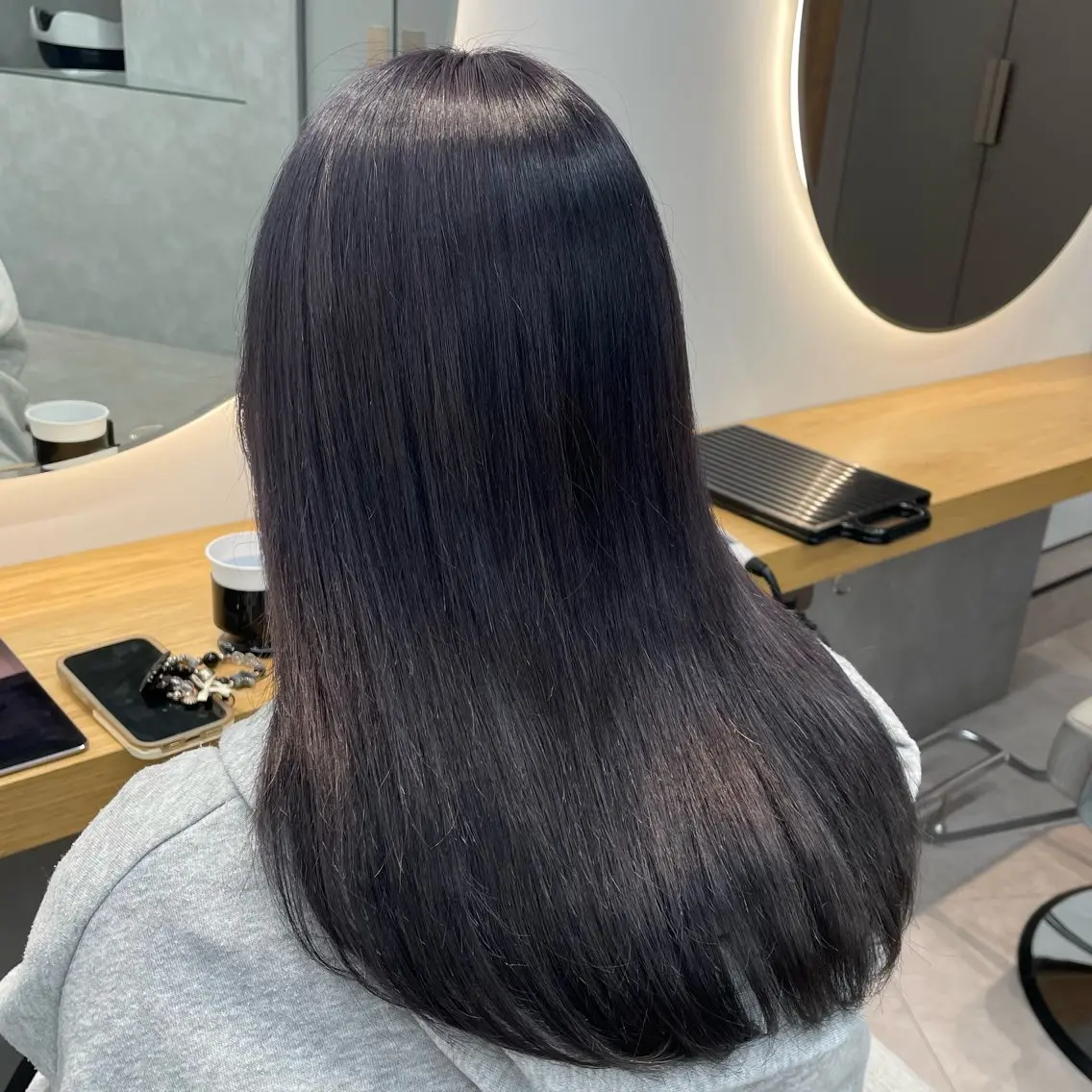 ロング カラー ブリーチ カット ヘアカラー トリートメント 澤 佑華 🎀 透明感カラーのヘアスタイル