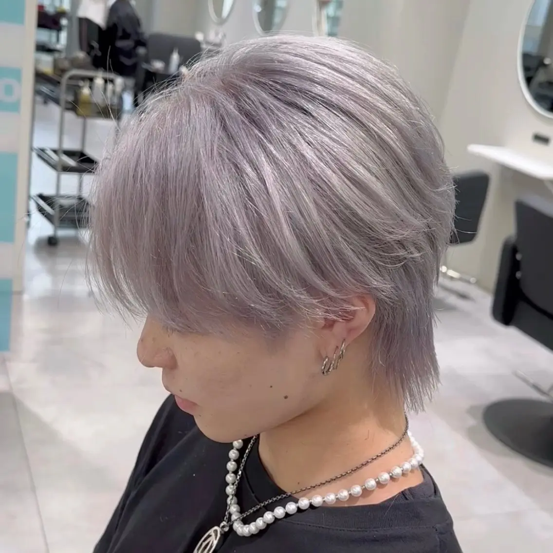 カラー メンズ メンズブリーチ ブリーチ 清水 佑華のヘアスタイル