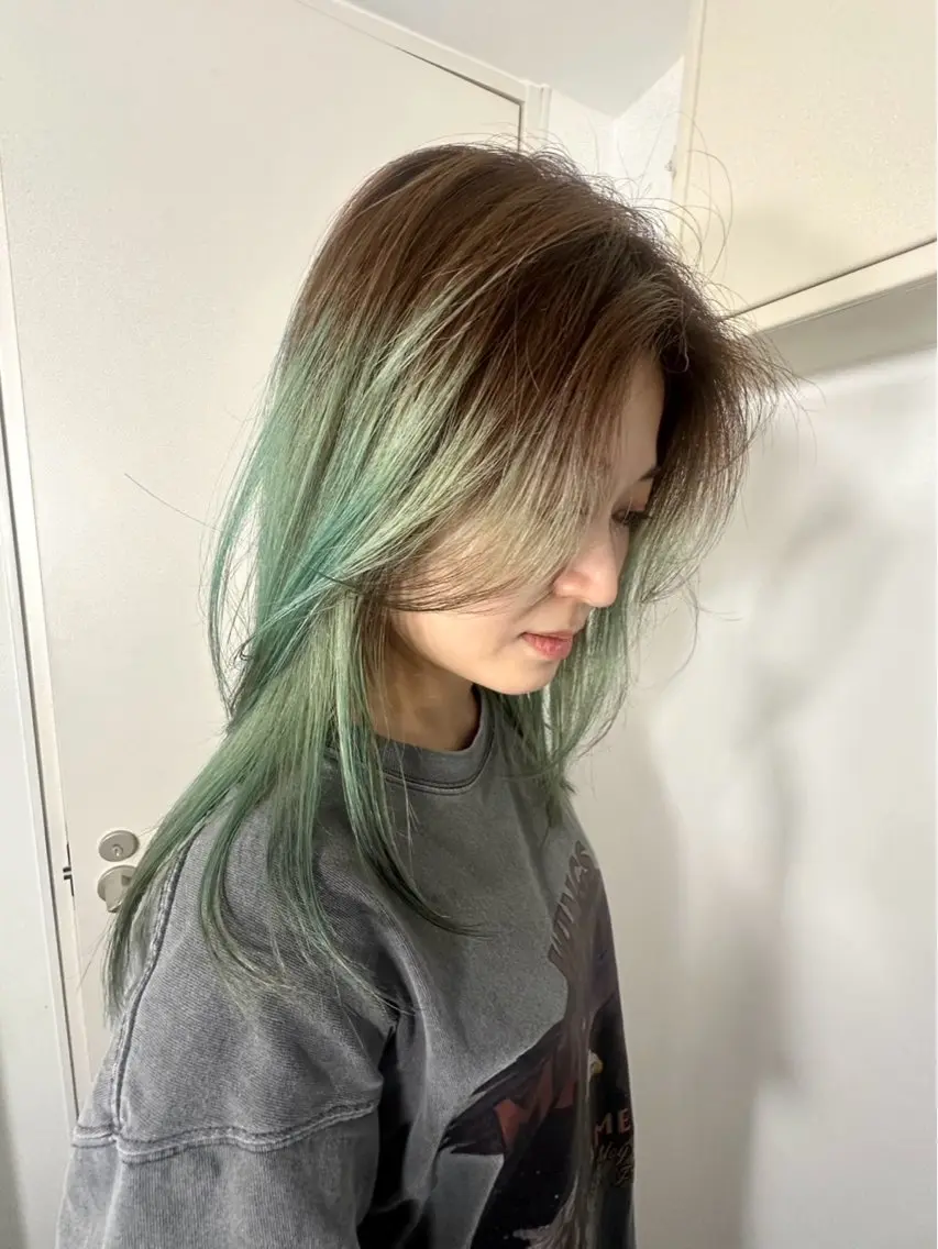 ロング カラー ヘアカラー HART ✝️まっぴ カットモデル募集中のヘアスタイル