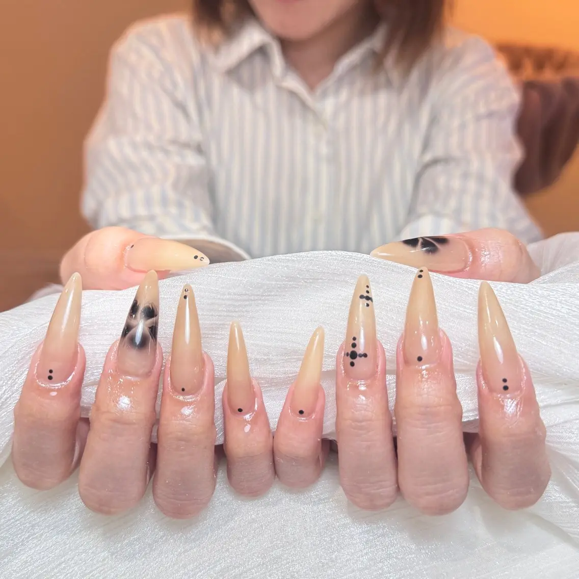 ネイル ジェルネイル 持ち込み ネイルチップ ハンドネイル Anmi nail Rio 新宿のネイルデザイン