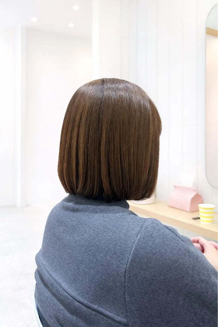 ミディアム ボブ ショート✂︎ボブ/ /小駒杏花のヘアスタイル