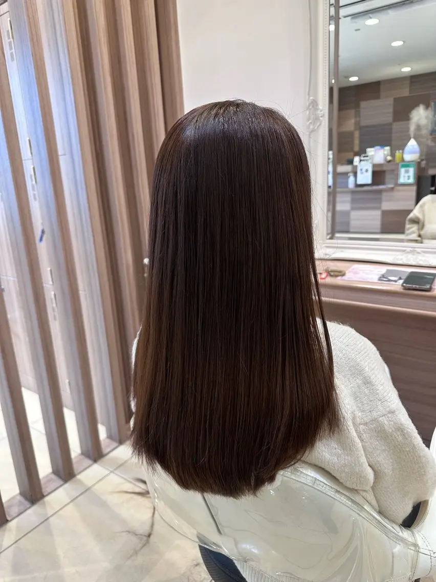 ロング トリートメント ☘️お悩み解決☘️ 岡部恒輝のヘアスタイル