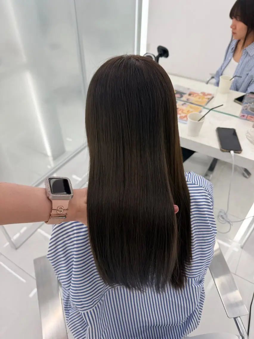 カラー ブラウンカラー 透明感カラー ヘアカラー 透明感カラー/艶髪 /seira🎀のヘアスタイル