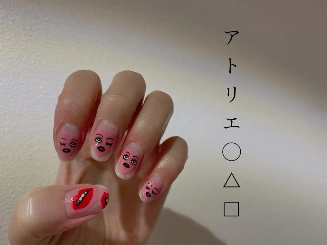 ネイル ハンドネイル アトリエ ○△□のネイルデザイン