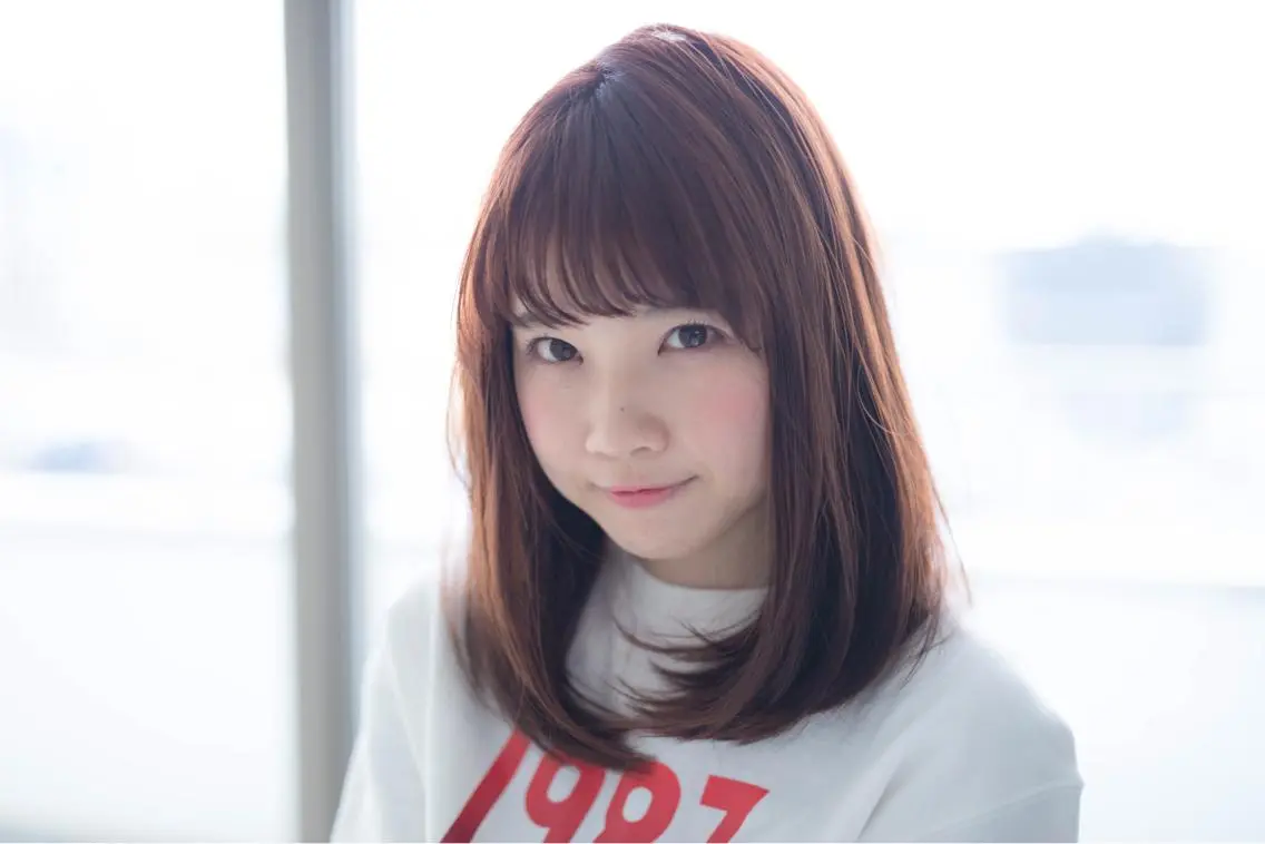 ミディアム カラー 小野 和摩のヘアスタイル