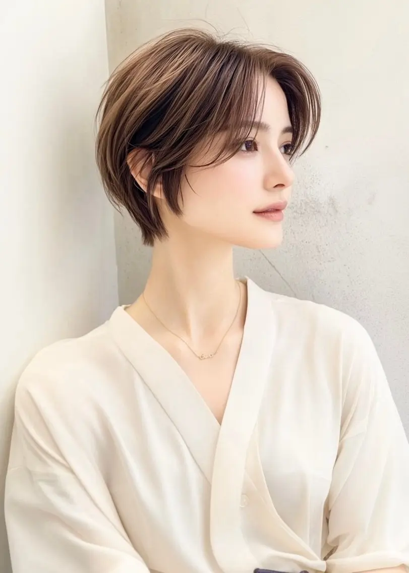 ショート 🫧似合わせショート イシダ🫧のヘアスタイル