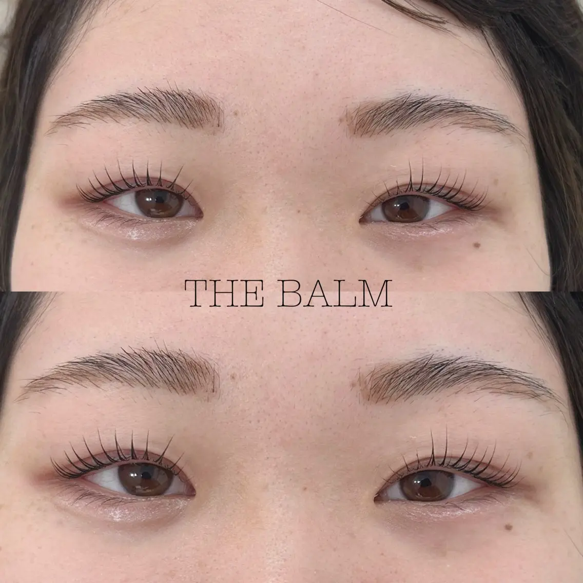 マツエク・マツパ まつげパーマ 一重×まつ毛パーマ マツパ THE BALM three♡稲村の眉毛・アイブロウイメージ