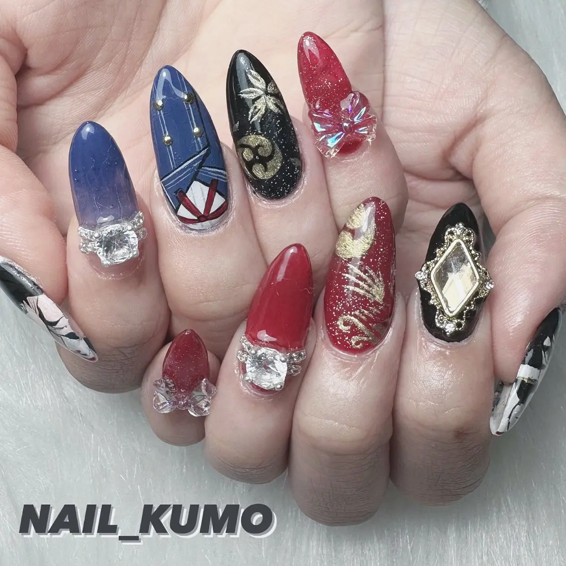ネイル SunNail ステラ推しネイルのネイルデザイン