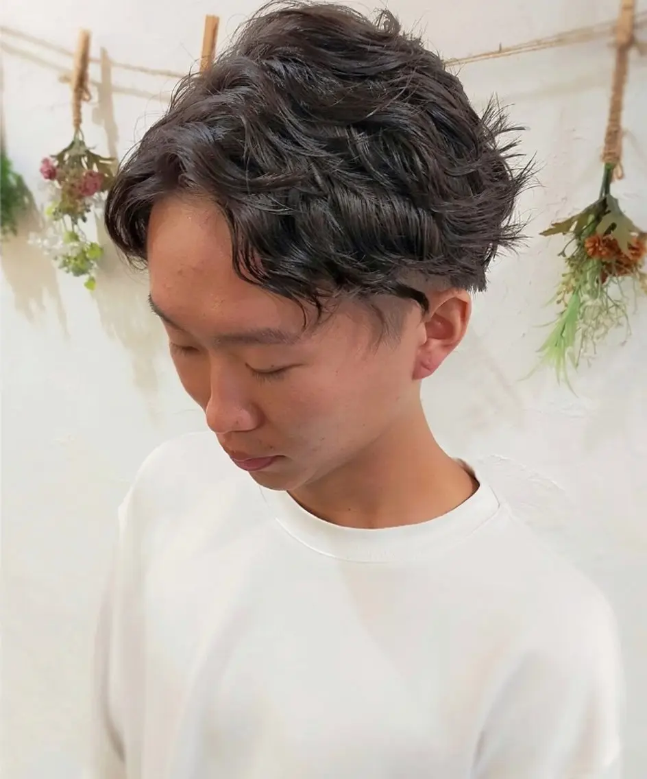 パーマ メンズ メンズヘア大得意！ づめちゃん(橋爪)のヘアスタイル