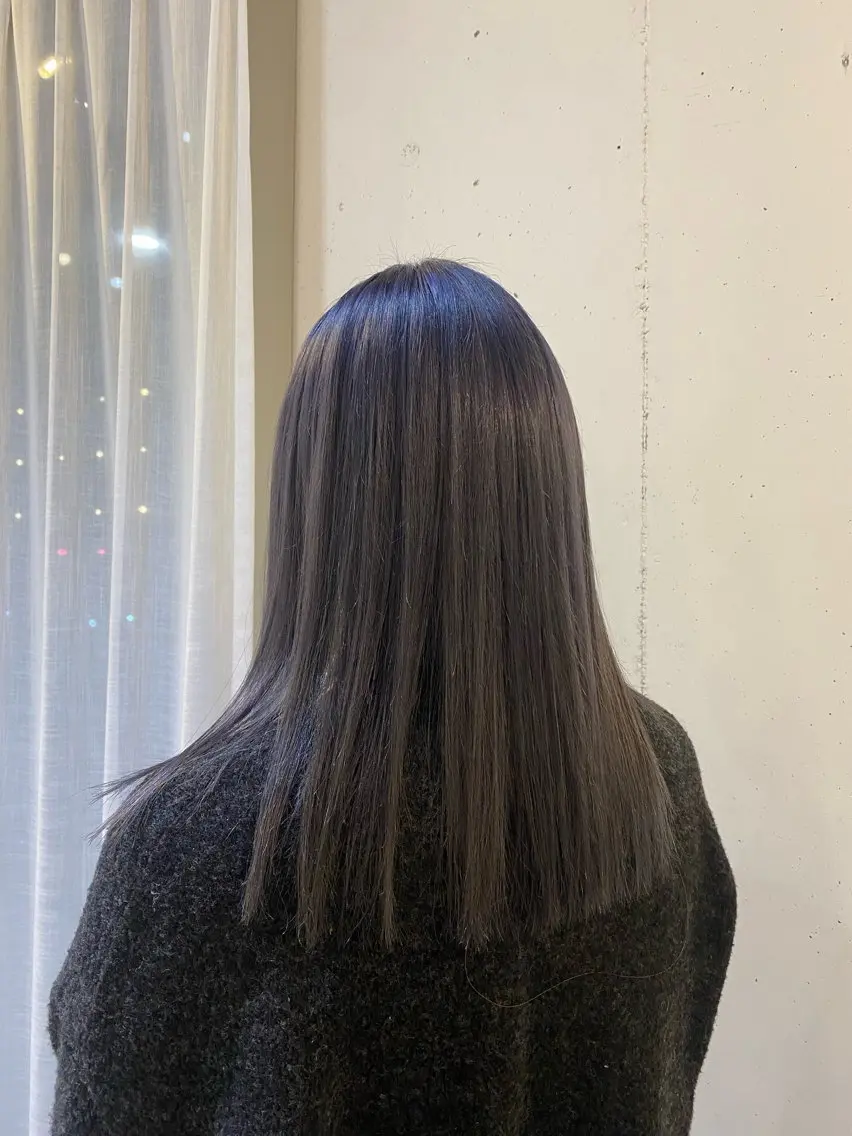 セミロング カラー . SHIZUKAのヘアスタイル