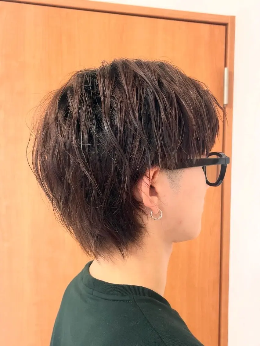ショート メンズ ヘアカラー Joule大分 /藤崎翔のヘアスタイル