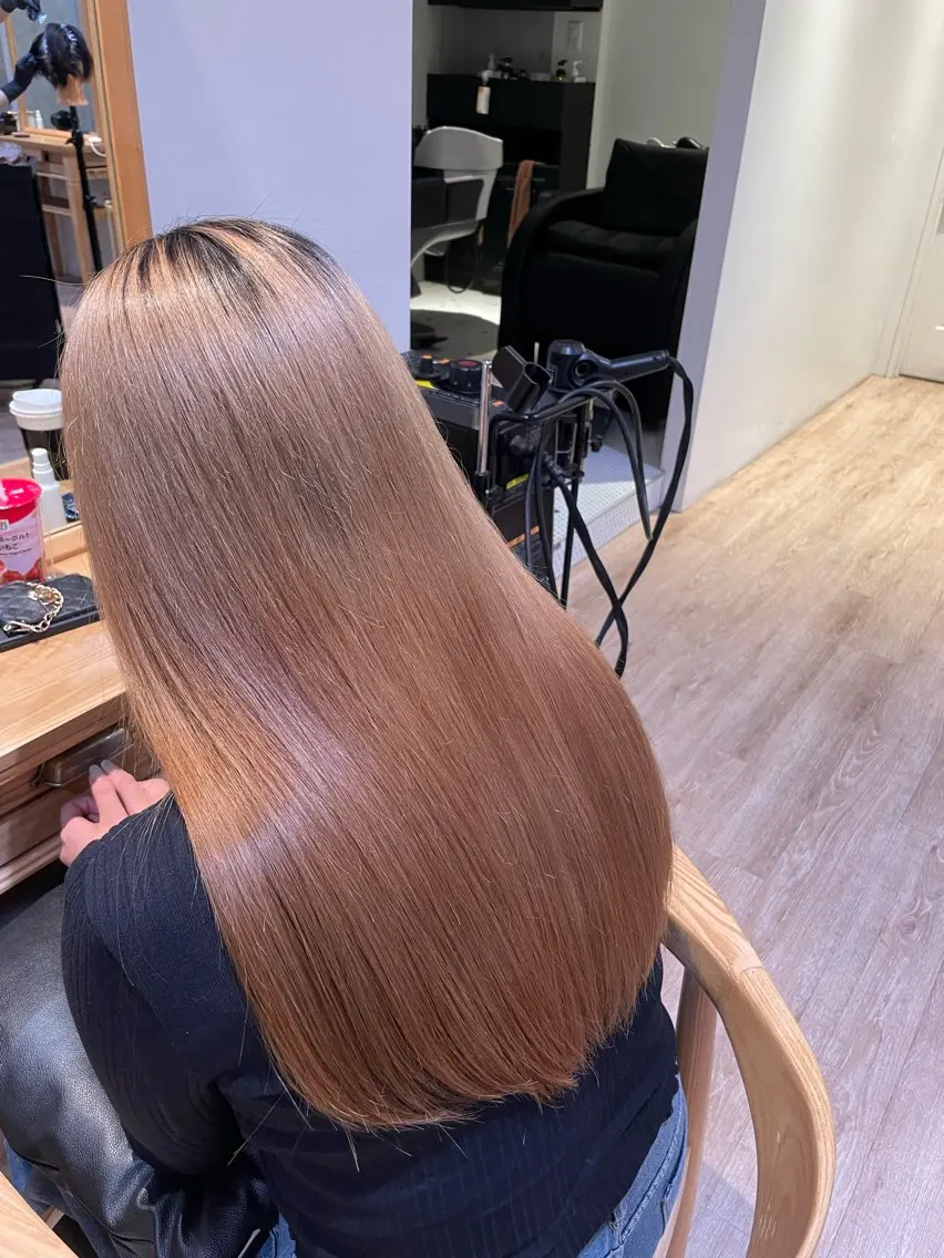 ロング カラー ベージュカラー たなか こころ🎀のヘアスタイル