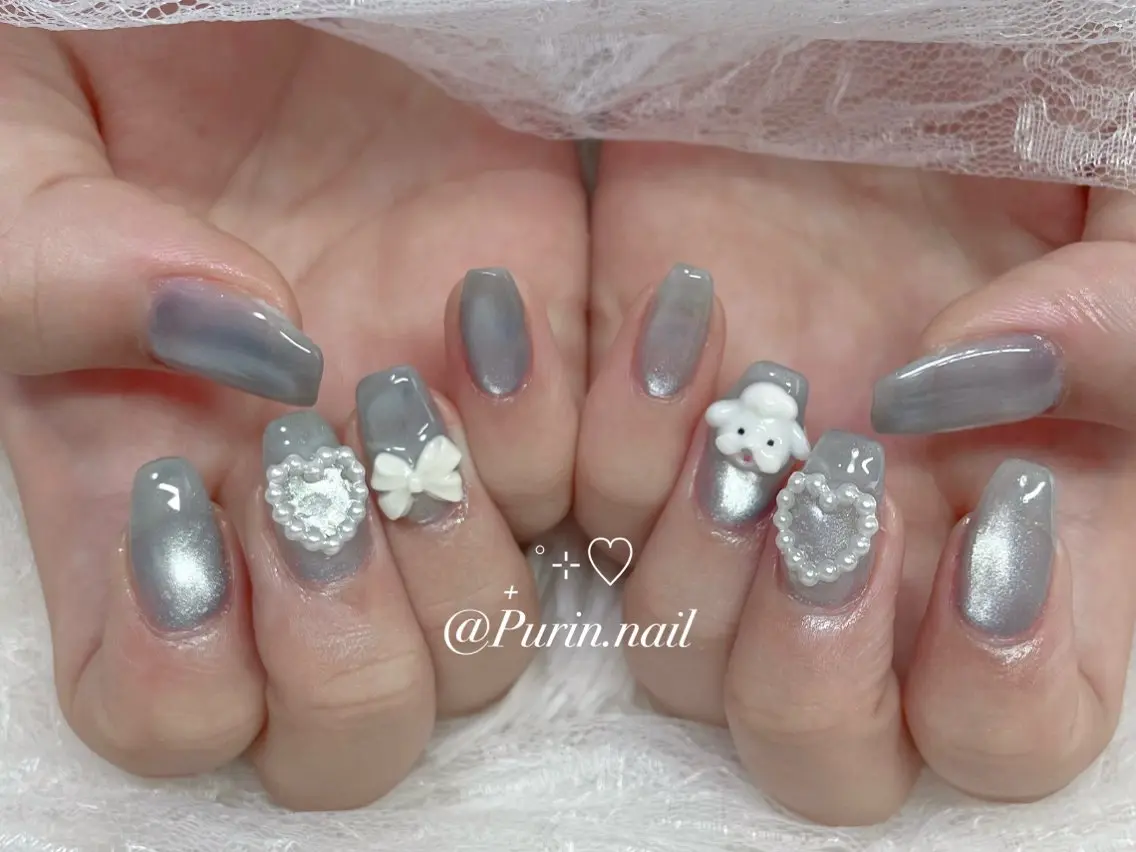 ネイル ハンドネイル Nails by Purin🍮のネイルデザイン