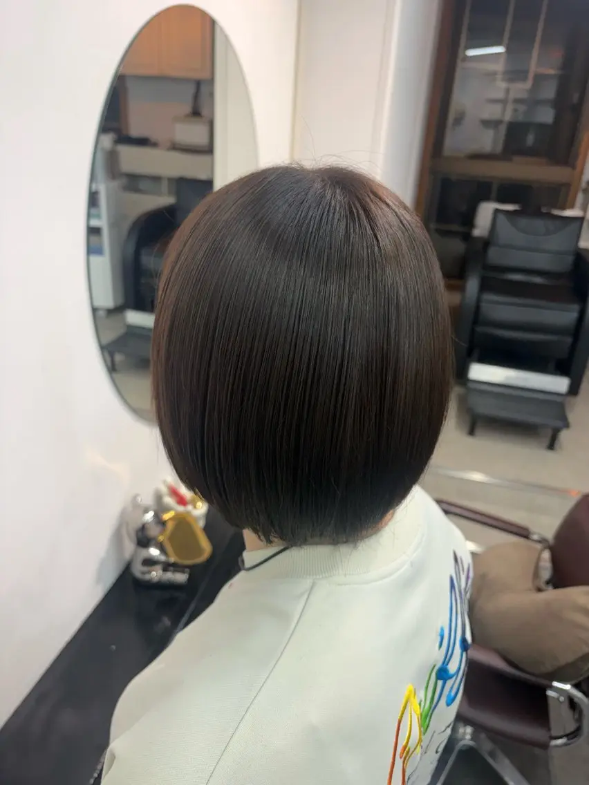 ミディアム カラー ブラウンカラー 透明感カラー ヘアカラー 渡邊 美優のヘアスタイル