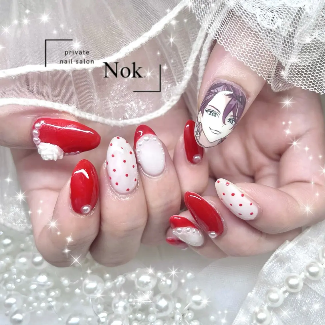 ネイル ハンドネイル 池袋痛ネイル Nok. 渡辺のネイルデザイン