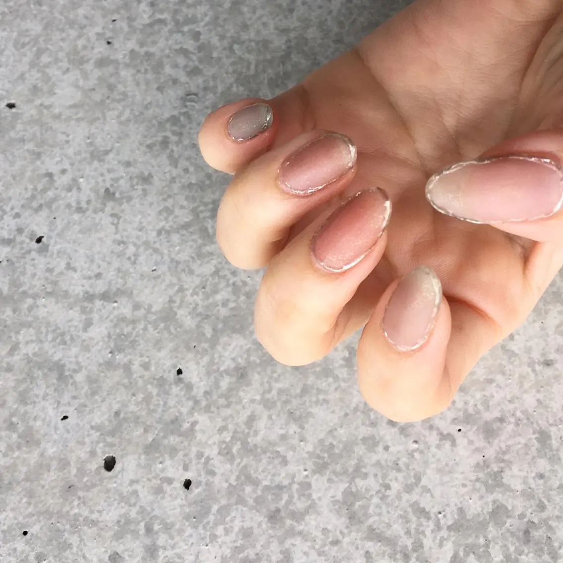 ネイル アートネイル 長さ出し ジェルネイル マットネイル ミラーネイル ハンドネイル nail salon Soeurのネイルデザイン