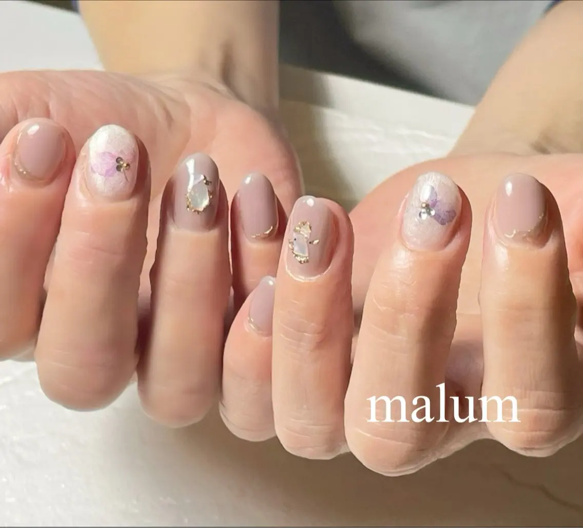 ネイル ハンドネイル malum nailのネイルデザイン