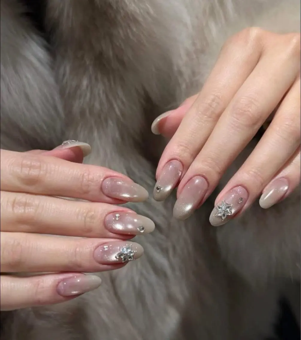 ネイル ジェルネイル 韓国ネイル シンプルネイル ワンホンネイル MEO MEO NAIL  守山のネイルデザイン